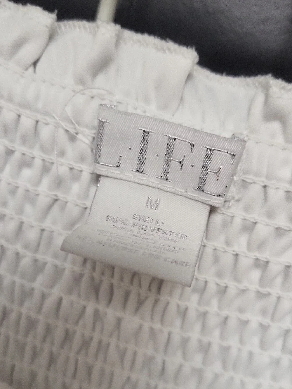 NWT, LIFE WHITE SKIRT/DRESS, STYLE 2 WAYS, SIZE M - Picture 5 of 9
